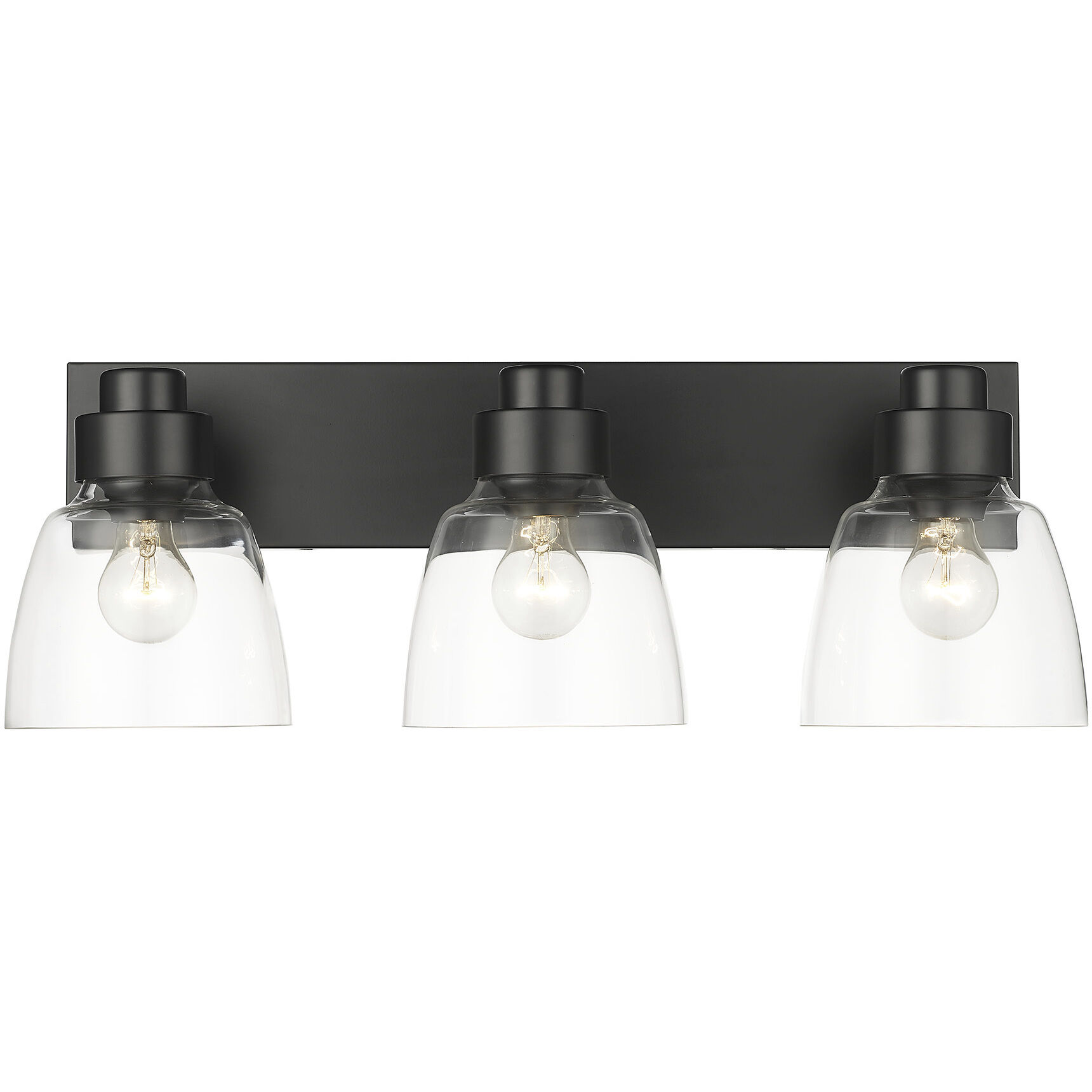 Remy Vanity Wall Light in Matte Black