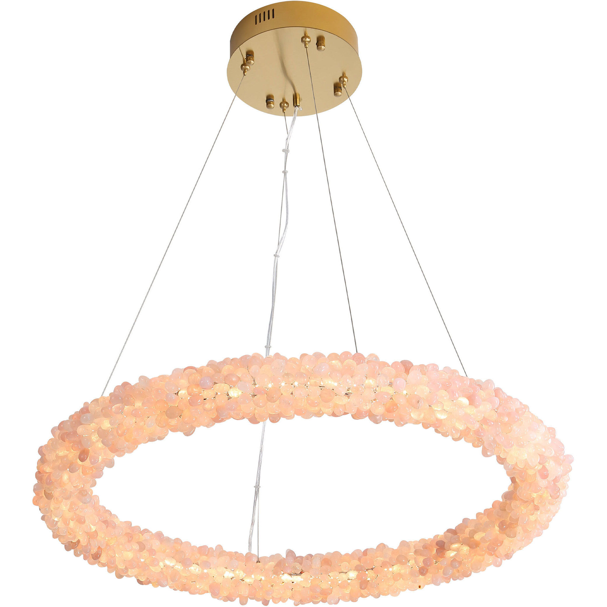 Ziva Corallo 29.5 inch 70.50 watt Coral Chandelier Ceiling Light