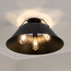 Yep Orwell 3 Light 18.75 inch Matte Black Flush Mount Ceiling Light