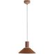 Faroe LED 13.13 inch Coffee/Black Pendant Ceiling Light