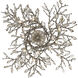 Autumn Twilight 40 inch 60.00 watt Mystic Gold Chandelier Ceiling Light, Large
