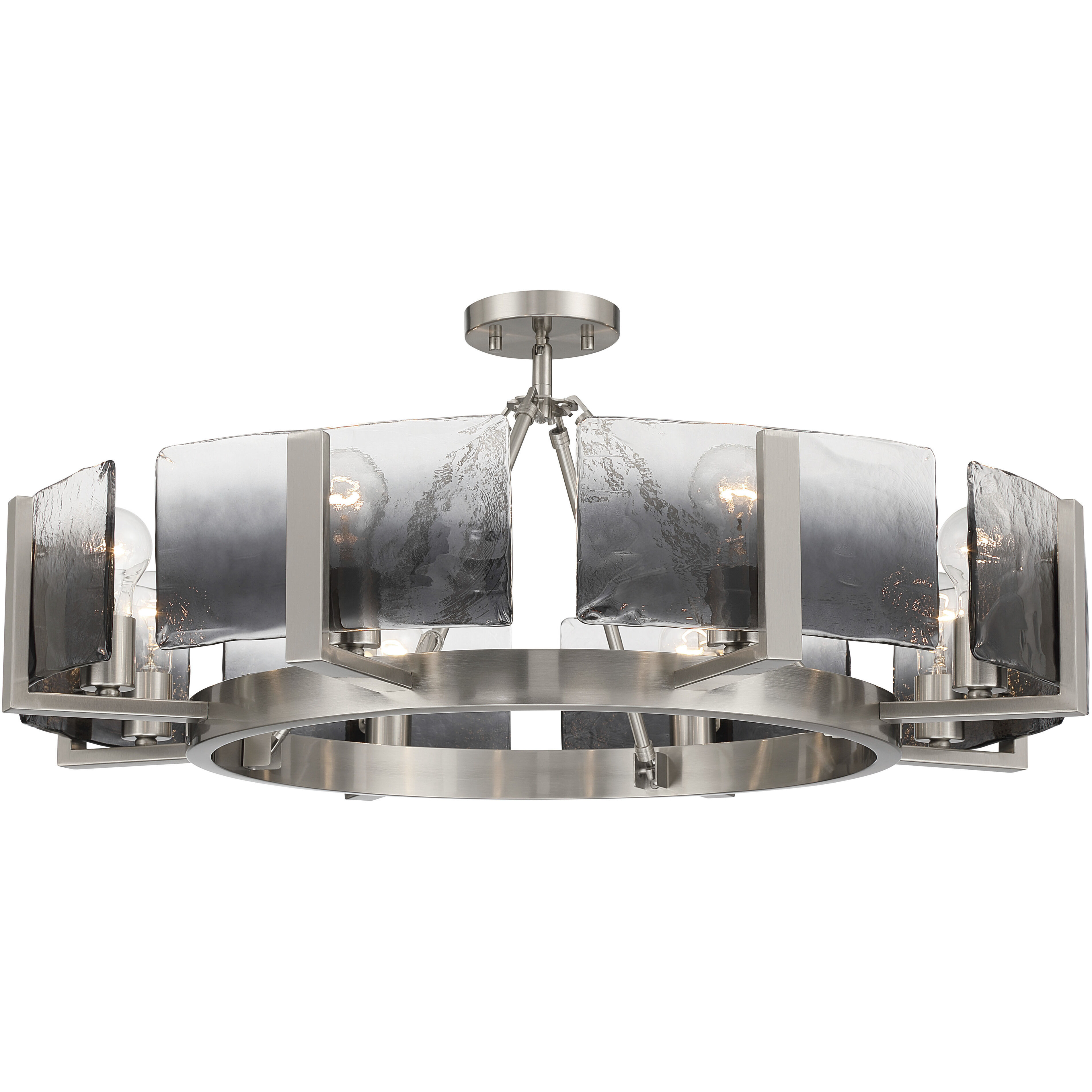 Aenon 8 Light 32.00 inch Semi-Flush Mount