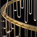 Lucerna LED 25.63 inch Stainless Steel Gold Chandelier Ceiling Light