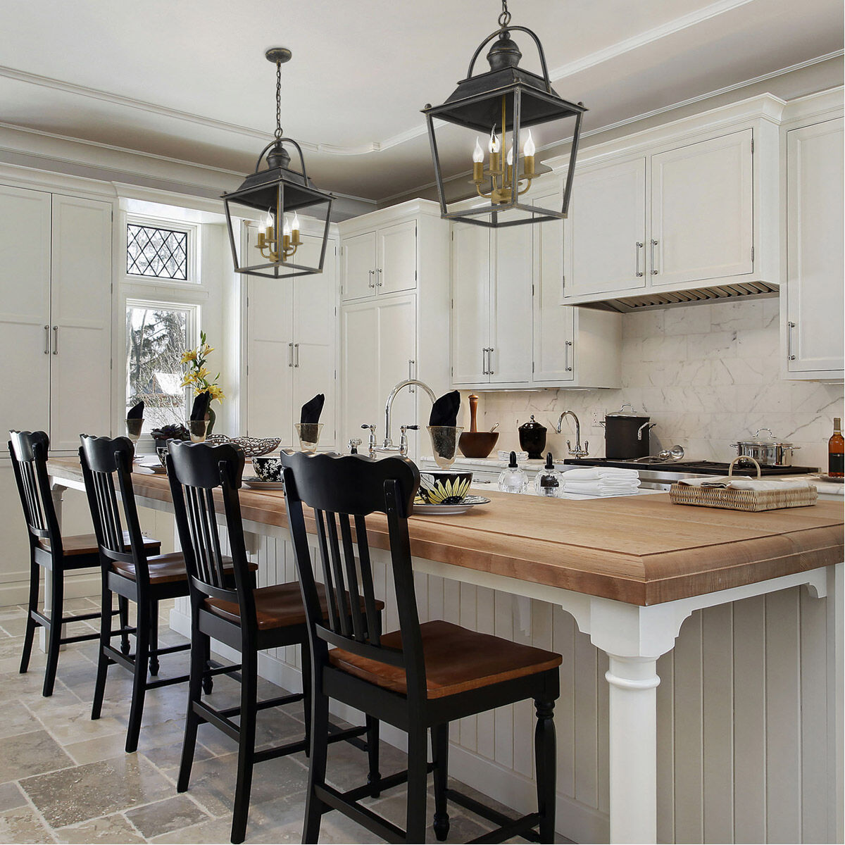 Antique black pendant clearance light