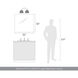 Shepard 2 Light 15.5 inch Modern Brass Vanity Light Wall Light