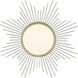 Kieran LED 24 inch White Gold Flush Mount Ceiling Light