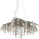 Autumn Twilight 31 inch 60.00 watt Black Iron Chandelier Ceiling Light, Large