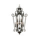 Heartwood 9 Light 24 inch Burnt Sienna Caged Chandelier Ceiling Light, Caged
