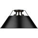 Yep Orwell 3 Light 18.75 inch Matte Black Flush Mount Ceiling Light
