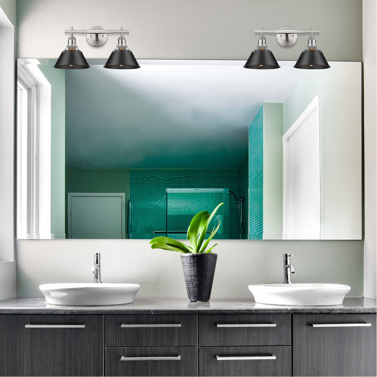 Pewter bathroom wall lights cheap
