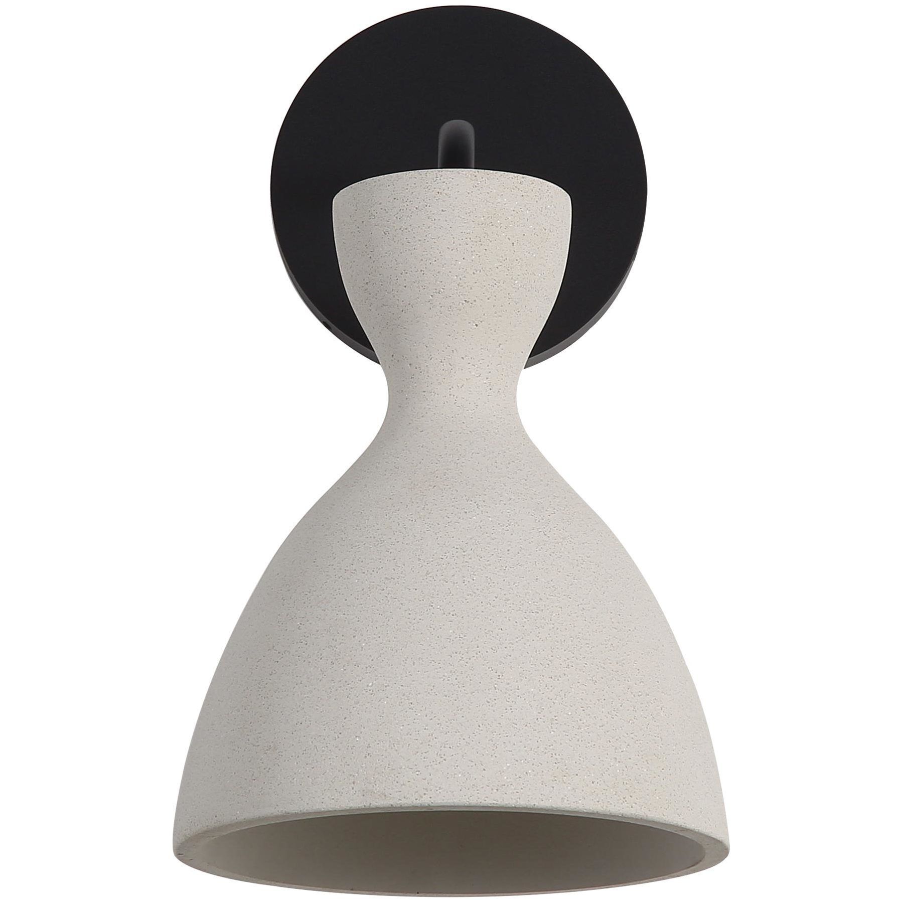 Aethera LED 8.63 inch White Sandstone Cement Outdoor Wall