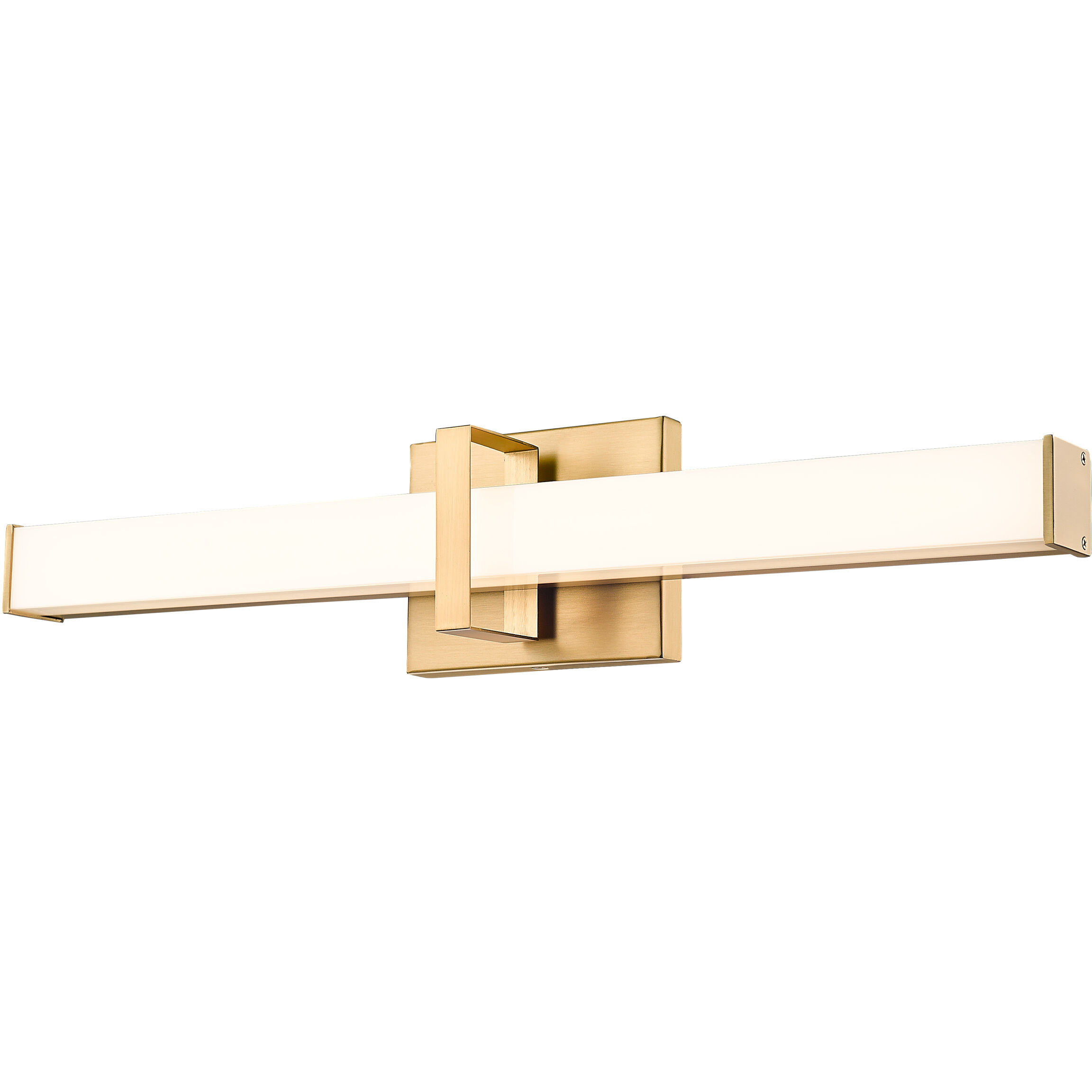 Elon Vanity Wall Light in Brushed Champagne Brass