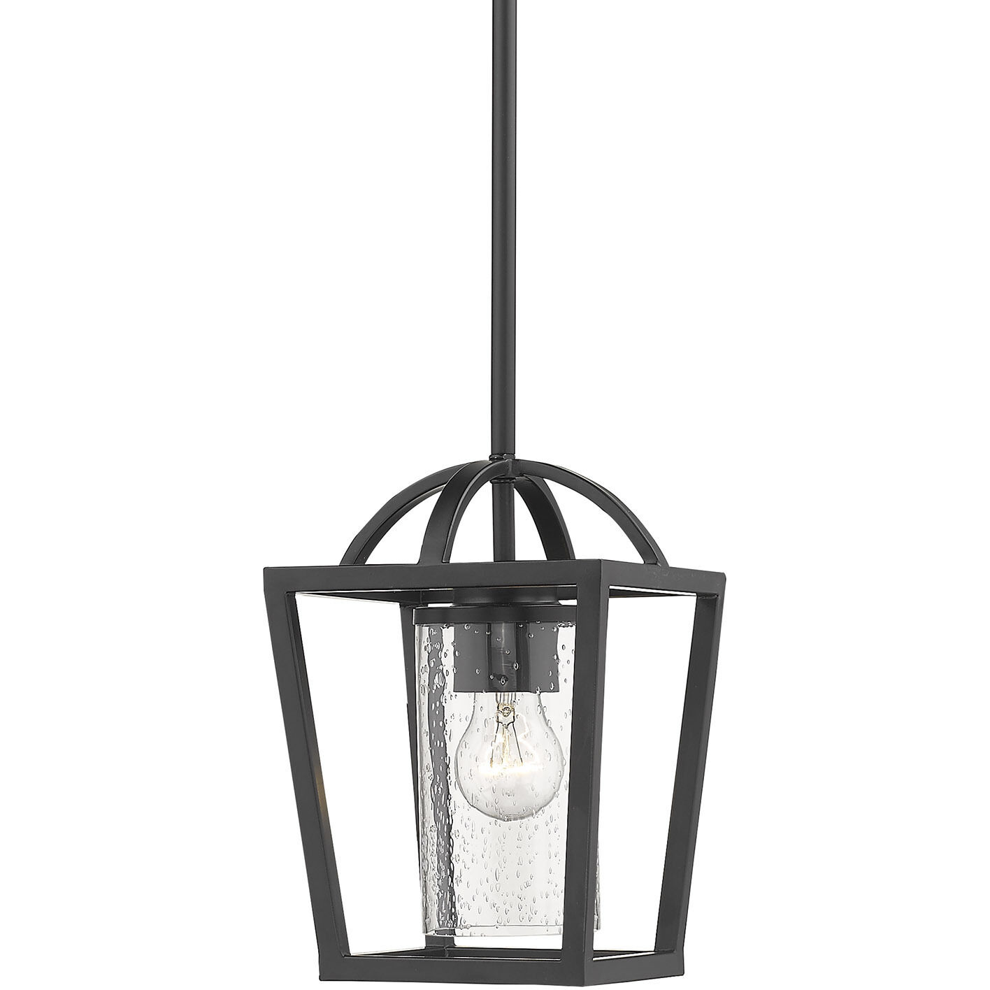 Mercer Pendant Ceiling Light in Matte Black