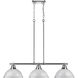 Yep Duncan Island Light Ceiling Light in Chrome, White