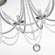 Mirabella 25 inch 60.00 watt Pewter Chandelier Ceiling Light in No Shade