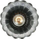 Audra 1 Light 6.88 inch Matte Black Semi-Flush Ceiling Light