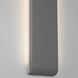 Stela 1 Light 6.25 inch White Travertine Outdoor Wall Light