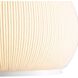 Tela LED 17.75 inch Sand Yellow Pendant Ceiling Light