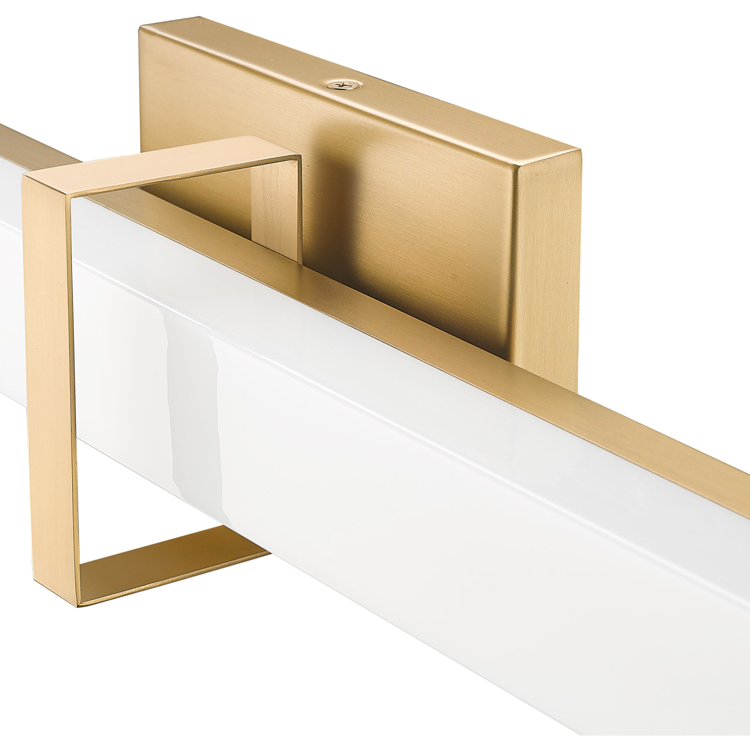 Elon Vanity Wall Light in Brushed Champagne Brass