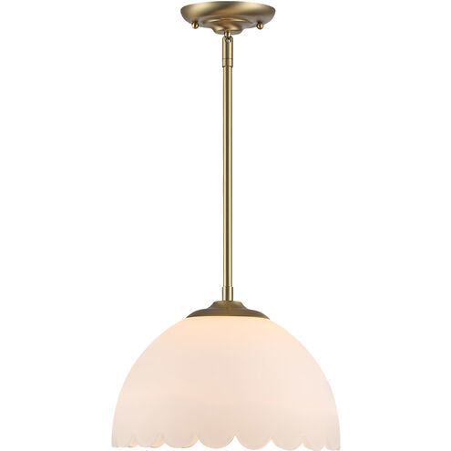 Dorinda 1 Light 12.25 inch Brushed Champagne Bronze Pendant Ceiling Light