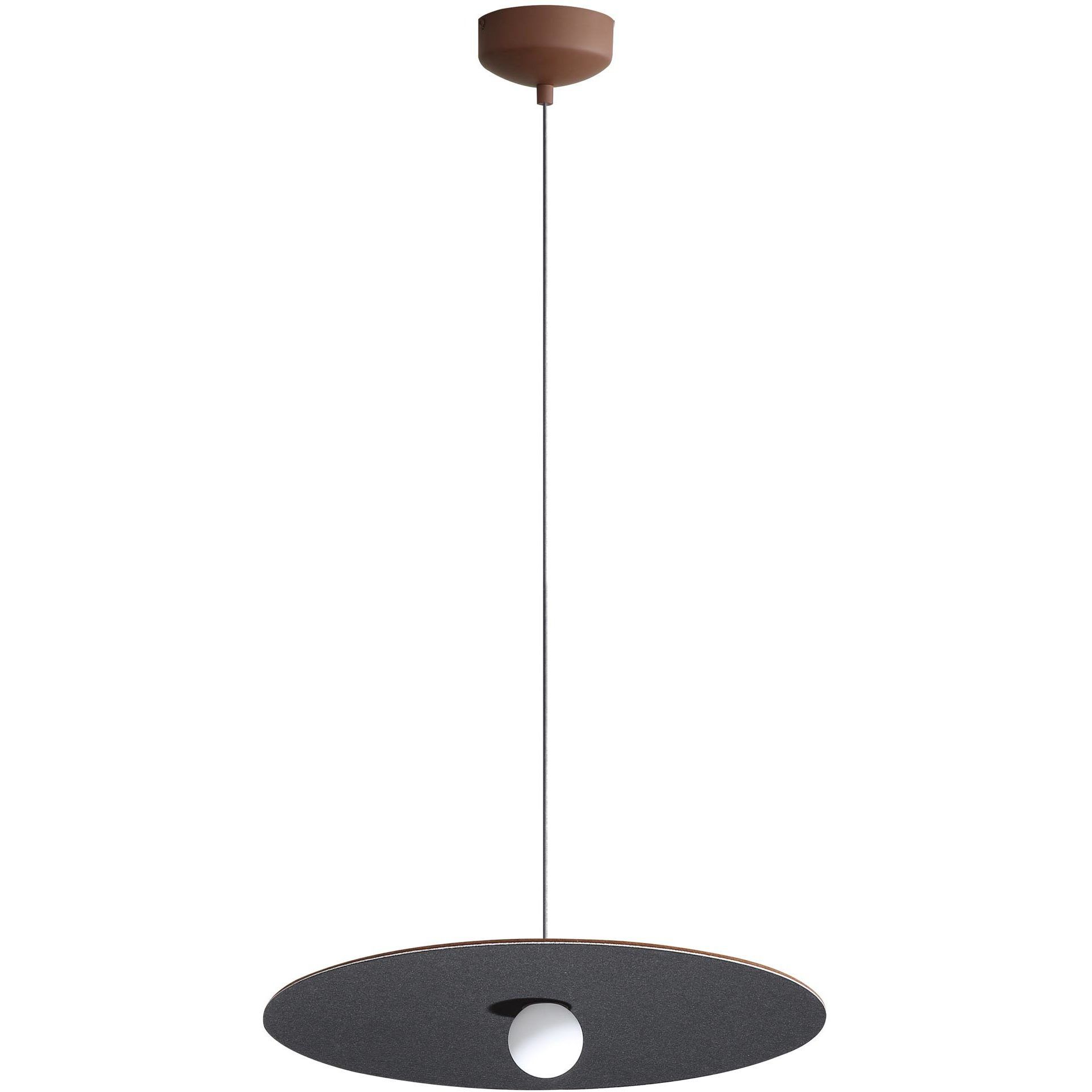 Faroe Pendant Ceiling Light in Coffee/Black