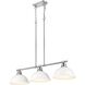 Yep Duncan Island Light Ceiling Light in Pewter, Matte White