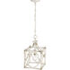 Laurent 1 Light 9 inch Antique Ivory Pendant Ceiling Light