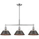 Yep Orwell Island Light Ceiling Light in Pewter, Rubbed Bronze