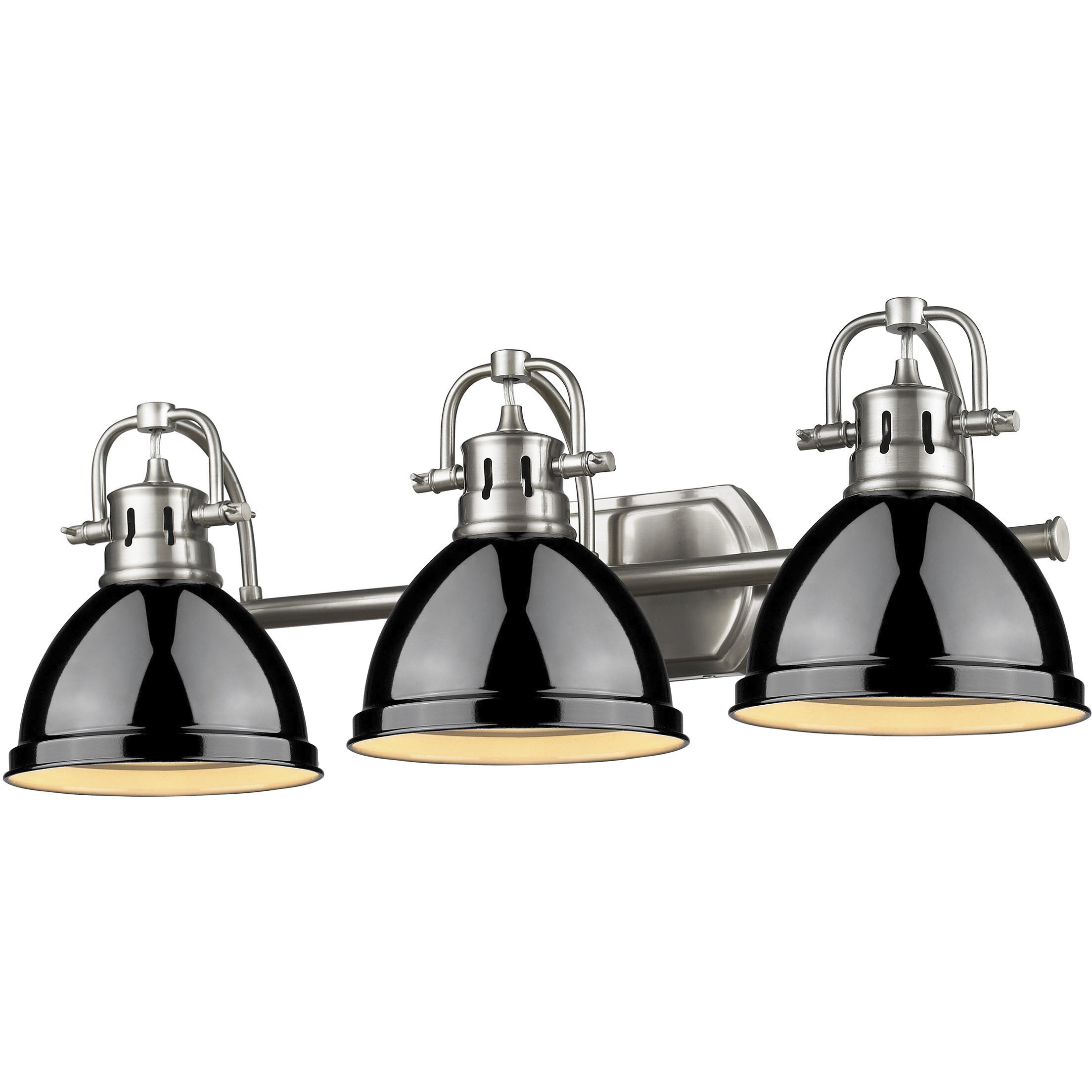 Yep Duncan Vanity Wall Light in Pewter, Black