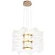 Vetrina LED 23.38 inch Light Gold Pendant Ceiling Light