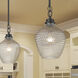 Adeline 1 Light 8.5 inch Matte Black Pendant Ceiling Light