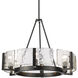 Aenon 27.75 inch 60.00 watt Matte Black Chandelier Ceiling Light