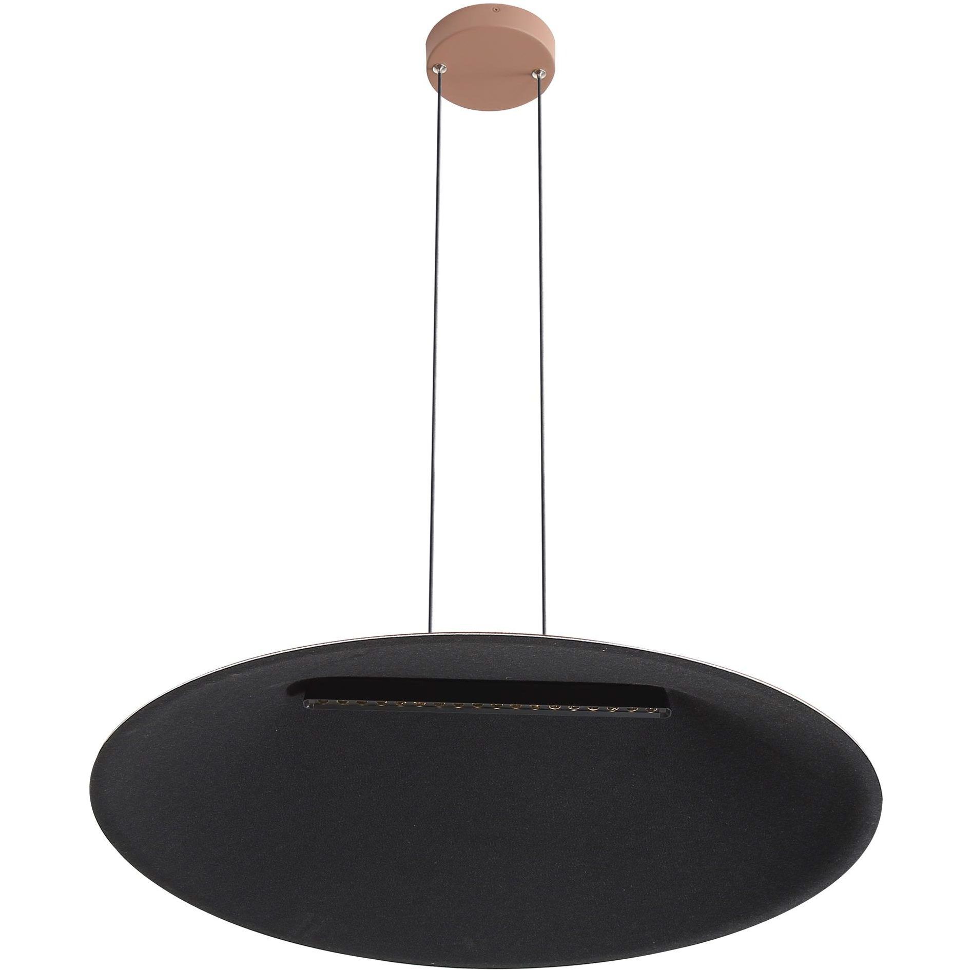 Faroe Pendant Ceiling Light in Coffee/Black