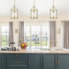 Payton 1 Light 7.25 inch Brushed Champagne Brass Pendant Ceiling Light