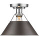 Yep Orwell 1 Light 10.00 inch Flush Mount