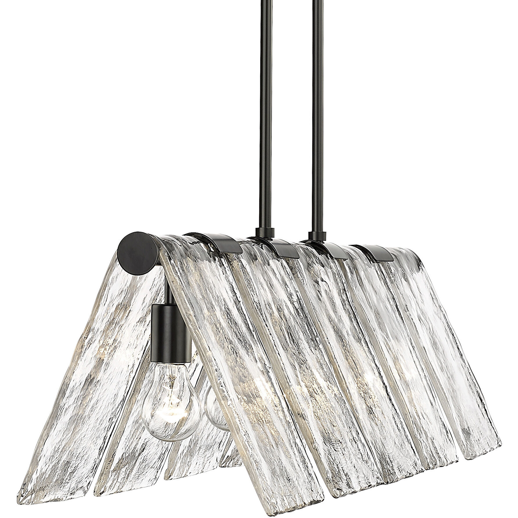 Serenity Island Light Ceiling Light in Matte Black