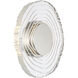 Luminwood 1 Light 12 inch Polished Nickel ADA Wall Sconce Wall Light