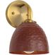 Shepard Wall Sconce Wall Light in Russet Clay