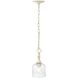 Keating 1 Light 5.88 inch Antique Ivory Pendant Ceiling Light
