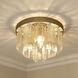 Ciara 3 Light 13 inch White Gold Flush Mount Ceiling Light