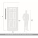 Rodara LED 36.25 inch Matte Black Outdoor Wall Sconce