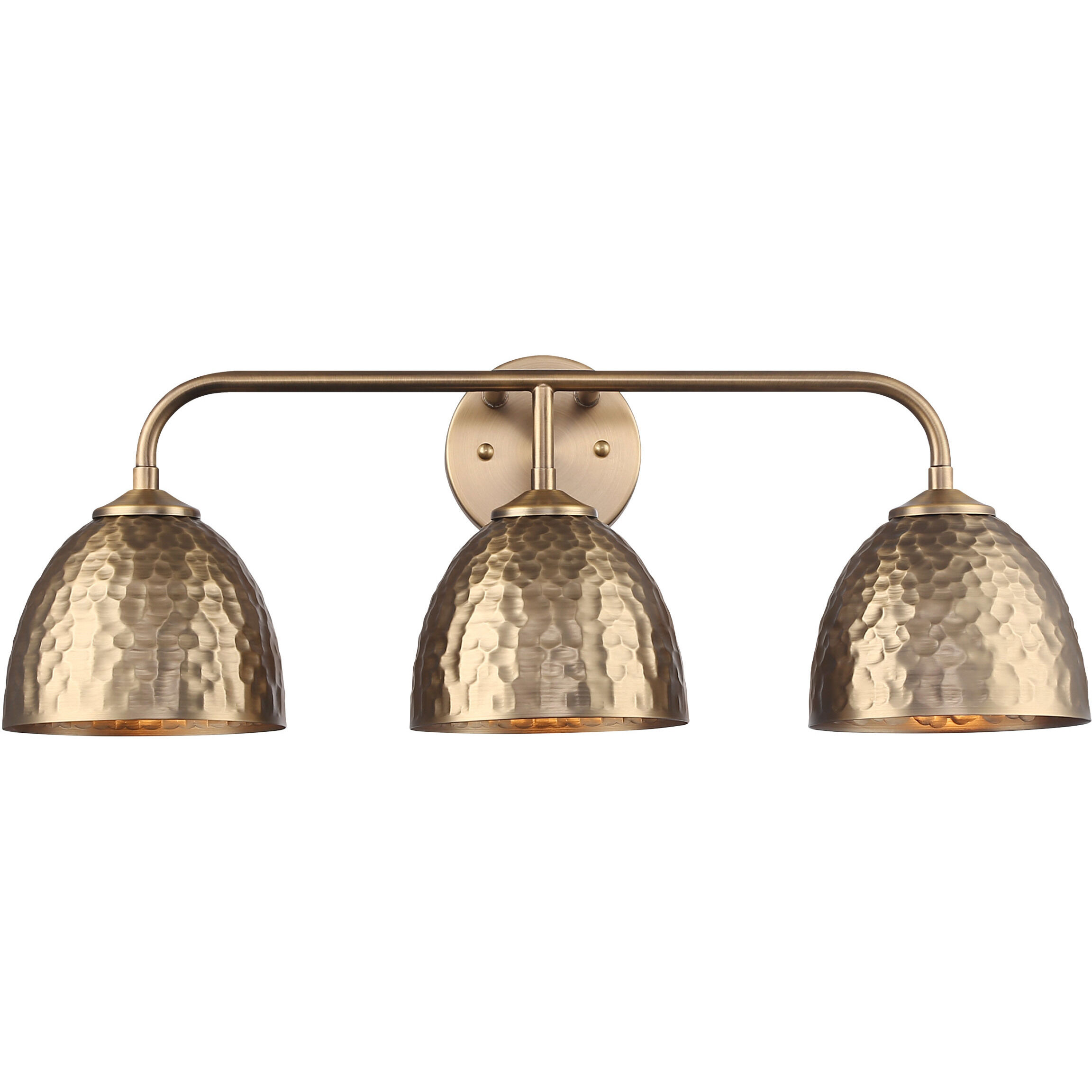 Shepard Vanity Wall Light in Modern Brass