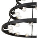 Castile 27 Light 40 inch Matte Black Chandelier Ceiling Light