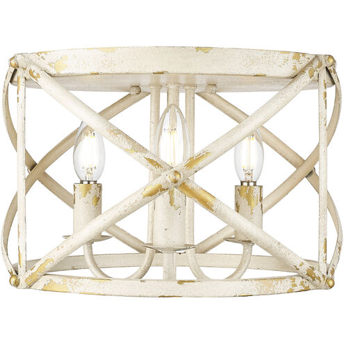 Alcott 3 Light 15.00 inch Flush Mount