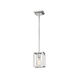 Wesson 1 Light 5 inch Chrome Mini Pendant Ceiling Light