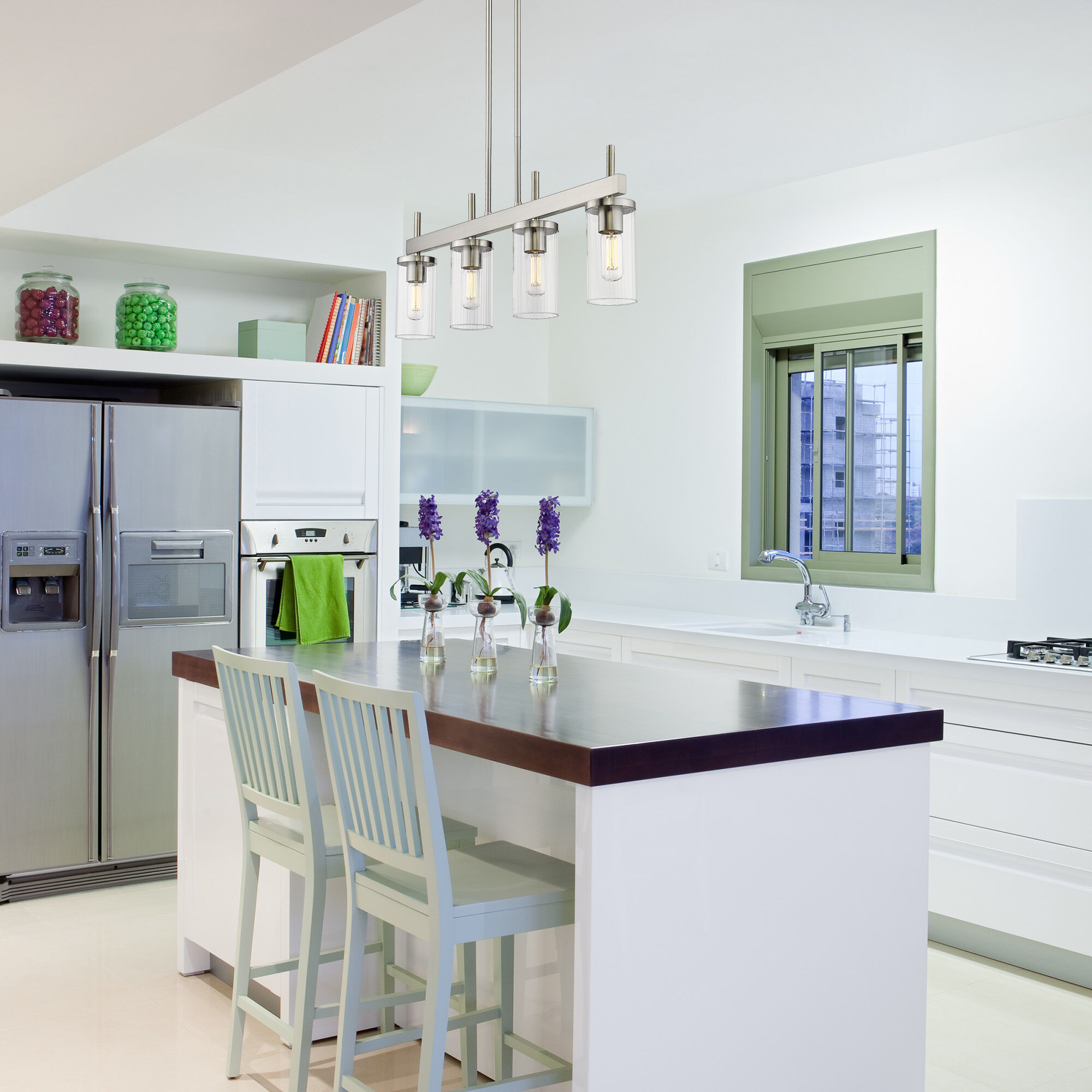 Winslett Island Light Ceiling Light in Pewter