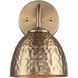 Shepard Wall Sconce Wall Light in Modern Brass