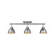 Duncan 3 Light 35 inch Pewter Semi-flush Ceiling Light, Track Light