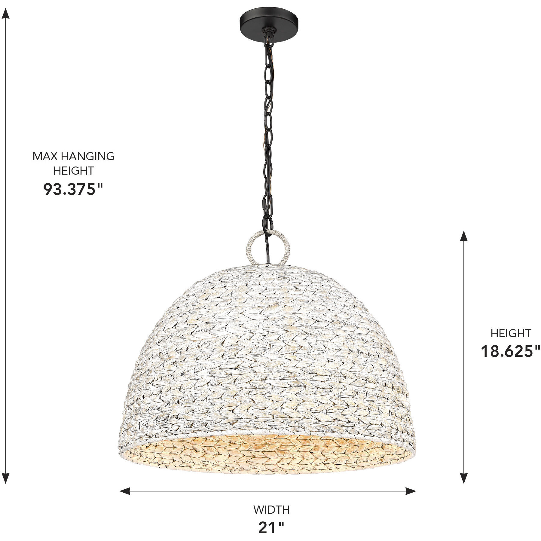 Rue Pendant Ceiling Light in Rubbed Bronze