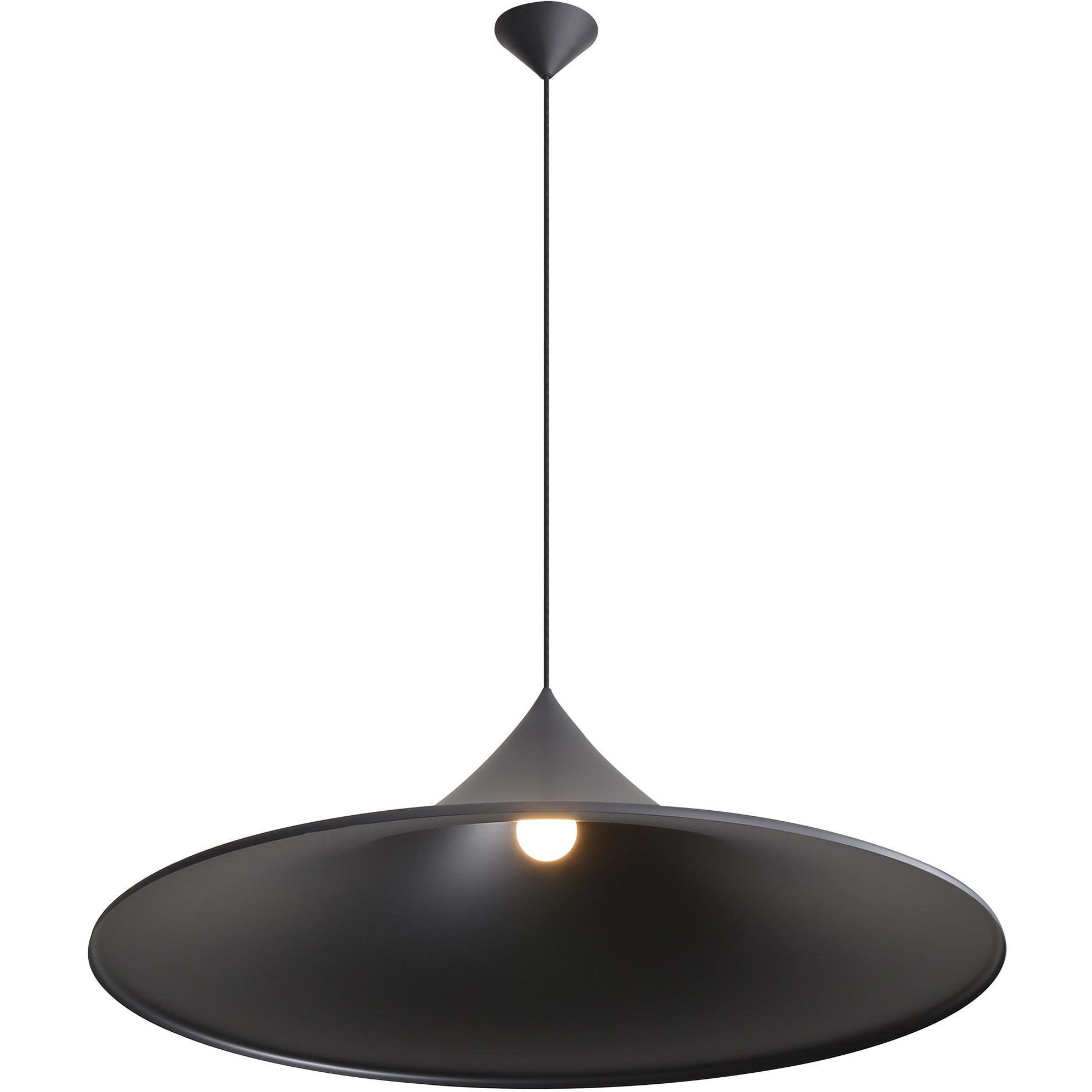 Vistara Pendant Ceiling Light in Sand Black